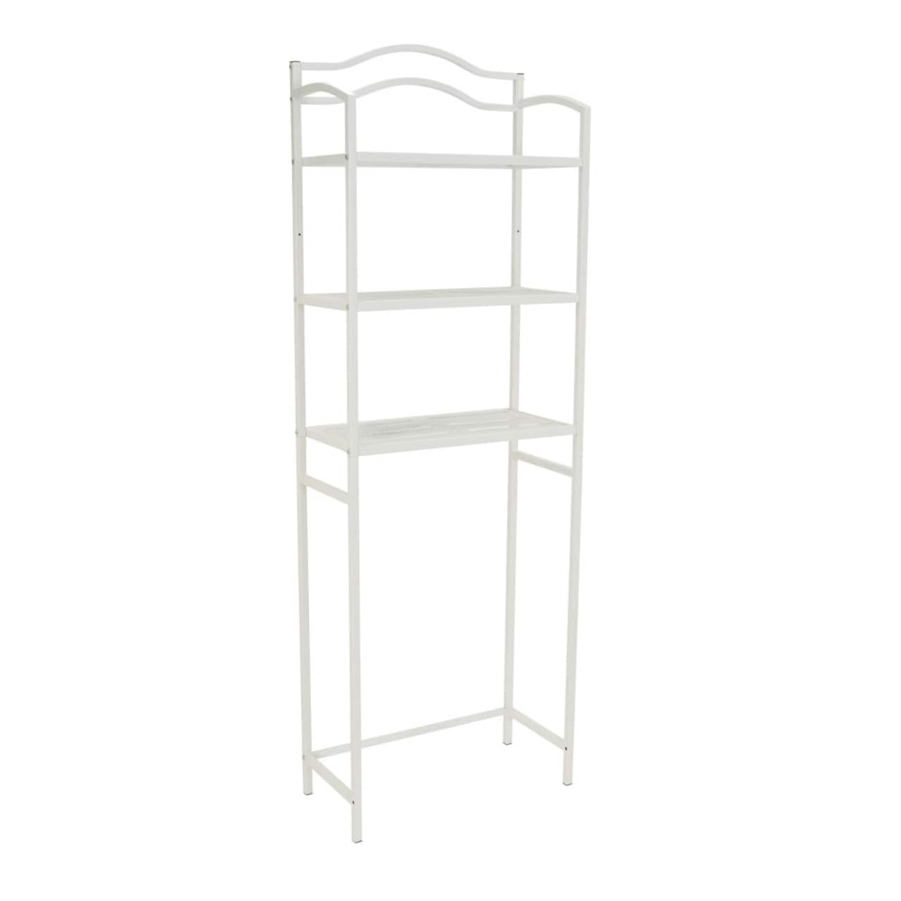 Household Essentials 3-Tier Metal Over the Toilet Storage Shelf